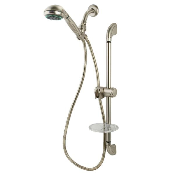 Shower Combo Shower Combo, Wall Mount, Brushed Nickel
